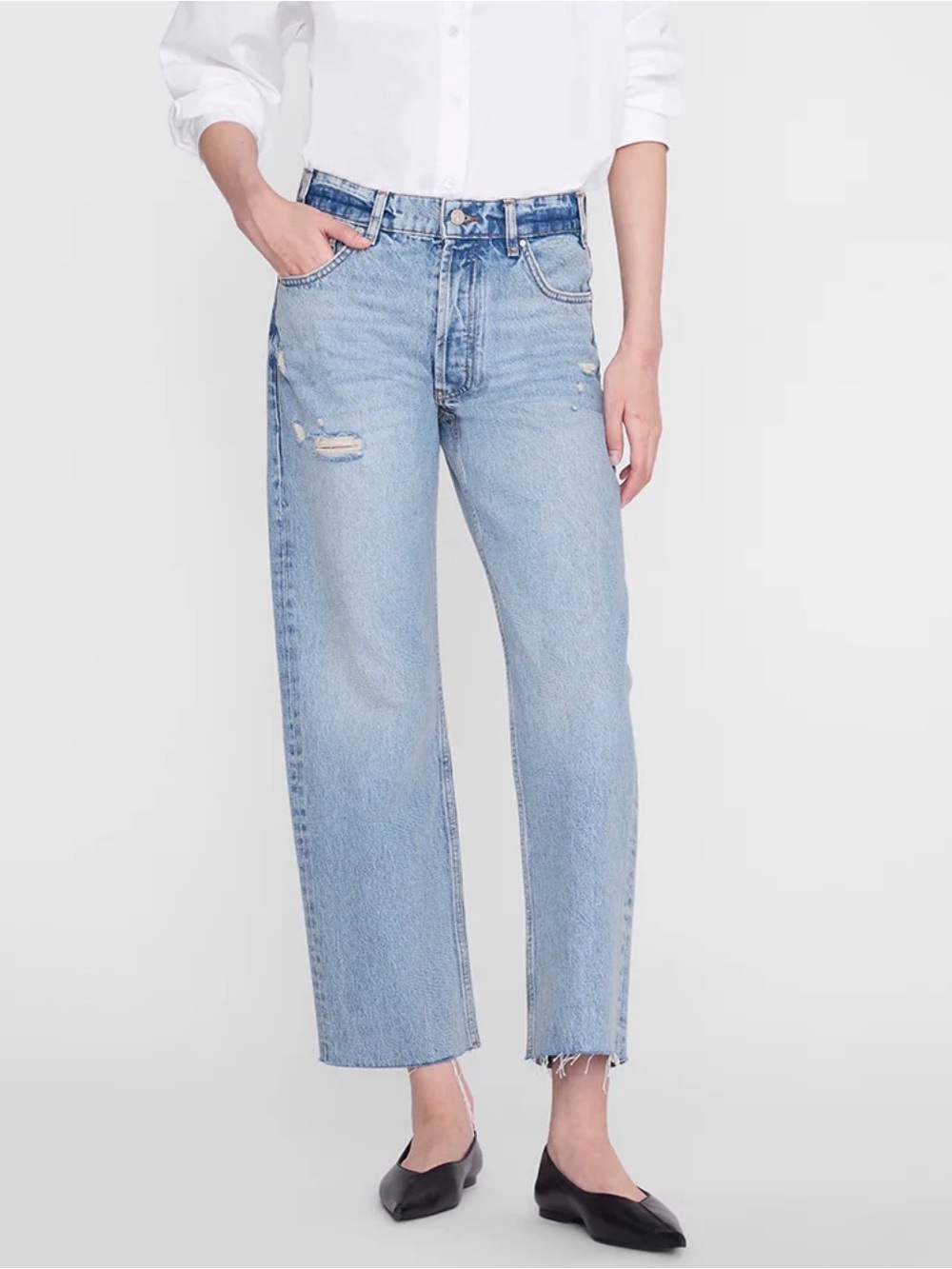 Anine Bing Gavin Distressed Jeans